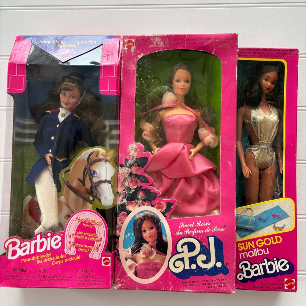 Vintage Barbie Dolls